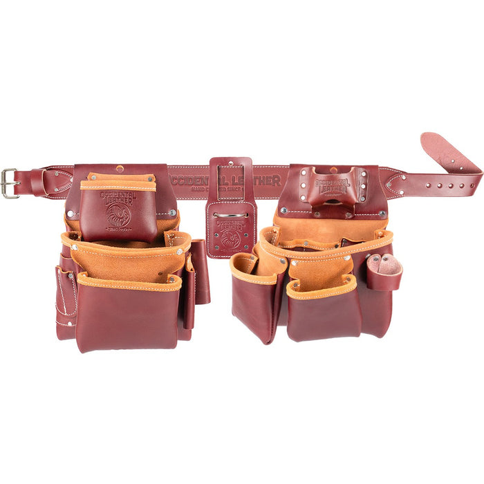 Occidental Leather 5080DBLG Large Pro Framer Set with Double Outer Bag