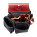 Occidental Leather B8017DBLH Black Left Handed OxyLights 3 Pouch Tool Bag - 8