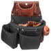 Occidental Leather B8018DB Black OxyLights 3 Pouch Tool Bag with Tape Measure Pouch