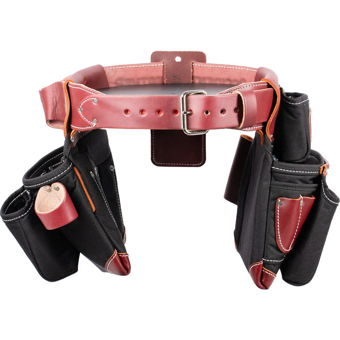 Occidental Leather B8080DBM Medium Black OxyLights Framer Set with Double Outer Bags - 3