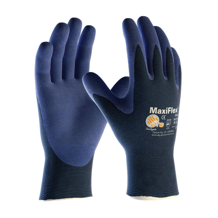 PIP Industrial Products 34-274/M G-Tek Maxiflex Elite, Ultra Light Weight Glove, Medium