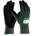 PIP Industrial Products 34-8743/L MaxiFlex® Cut Large Green Micro-Foam Nitrile Coated Gloves 15 Gauge [A2] 4331 - 3