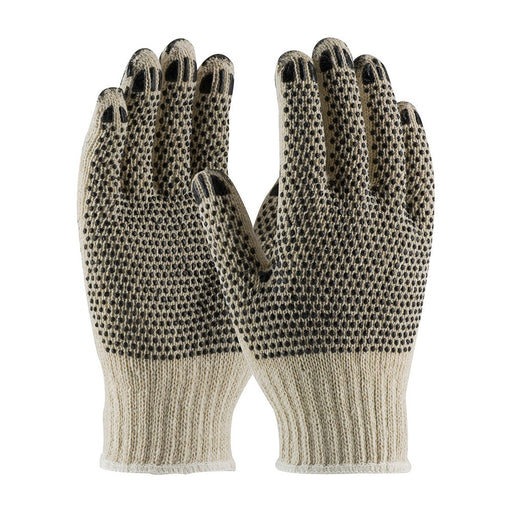 PIP Industrial Products 36-C330PDD/S Seamless Knit Cotton/Polyester Glove with PVC Dotted Grip - Double-Sided, Small