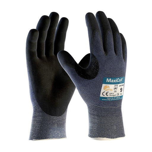PIP 44-3745/S MaxiCut Ultra Seamless Knit A3 Nitrile Coated Micro Foam Grip on Palm & Fingers - Touchscreen - Small - 2