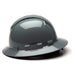 Pyramex HP54113V Ridgeline Vented Full Brim Hard Hat 4 Pt Ratchet Suspension Grey - 3