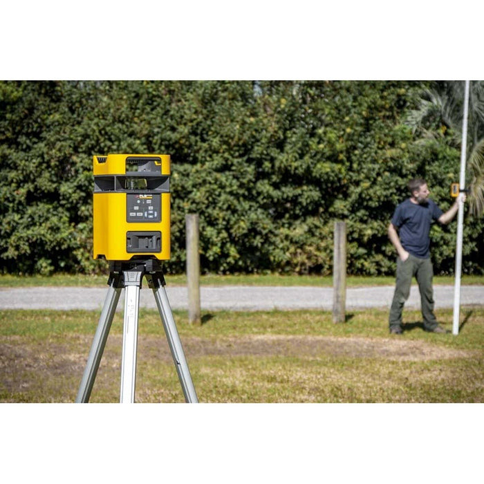 Pacific Laser Systems 5195946 HV2R Rotary Laser Combo Kit 1000' Range with Remote Detector Tripod Grade Rod - 5