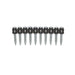 Power Fasteners 51450-PWR .157" x 5/8" 8mm Head Spiral CSI Collated Pins (100/Pkg.)