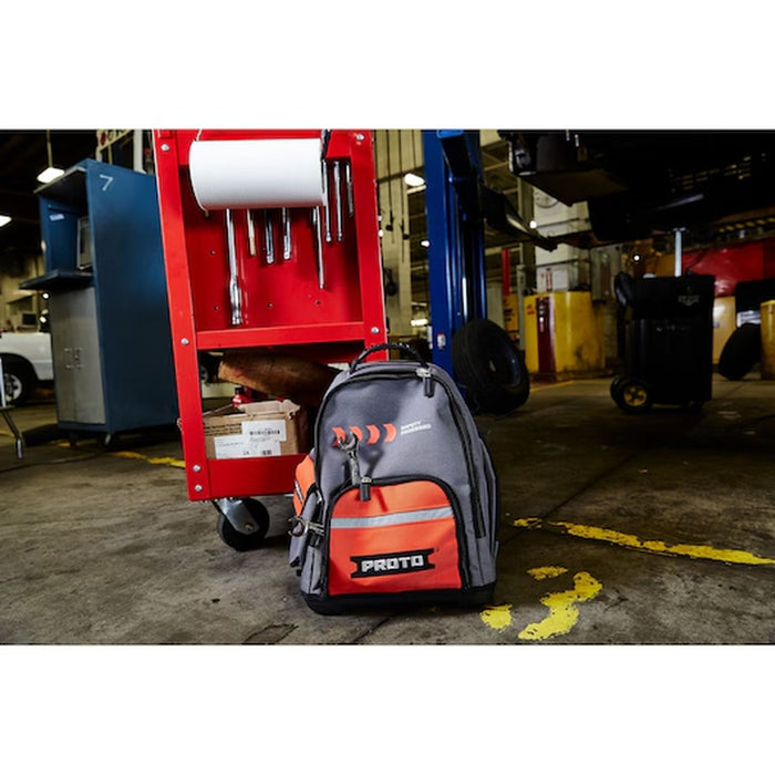 Proto J114BP 18" Tool Backpack with Removable Tote - 7