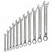 Proto J1200H11T5 Full Polish 12 Point Combination Wrench Set (11 Piece)
