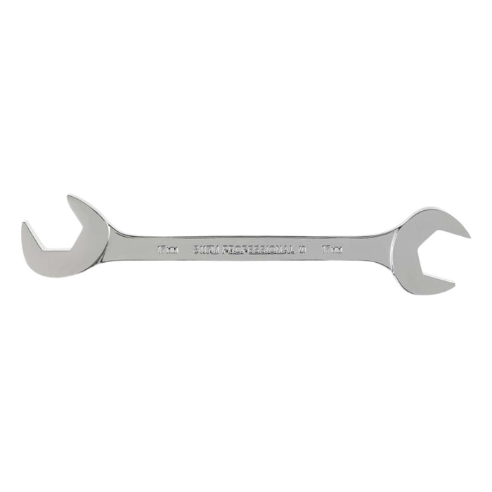 Proto J3117M Full Polish Metric Angle Open End Wrench, 17 mm