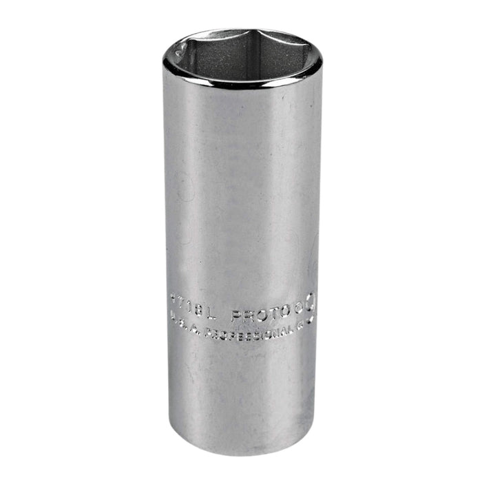 Proto  J4712L 1/4" Drive Deep Socket 3/8" - 6 Point