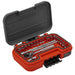 Proto J47322S 1/4" Drive 6 Point SAE and Metric Advanced Storage Socket Set (22 Pc) - 2