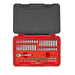 Proto J47351S Advanced Storage 1-4" Drive SAE and Metric 6 Point Socket Set (51 Piece)