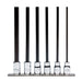 Proto J4990-SMXL 3/8" Drive 6 Piece Metric Extra Long Hex Bit Set