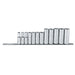 Proto J52209 3/8 Drive 12 Pc. Metric Deep Socket Set - 12 Point