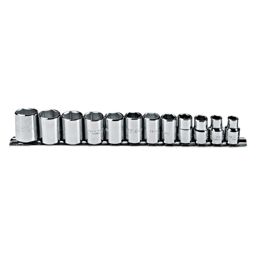 Proto J52212 3/8 Drive 12 Pc. Metric Socket Set - 6 Point