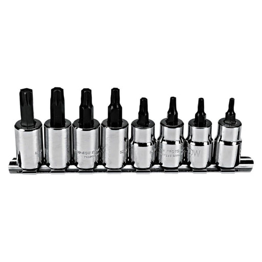 Proto J5239C 3/8" Drive 8 Piece Torx Bit Socket Set