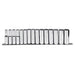 Proto J54207 15-Pieces 1/2" Drive Metric Chrome Socket Set, 12 Point