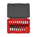 Proto J54318H Advanced Storage 1/2" Drive SAE and Metric Hex Bit Socket Set (18 Piece)