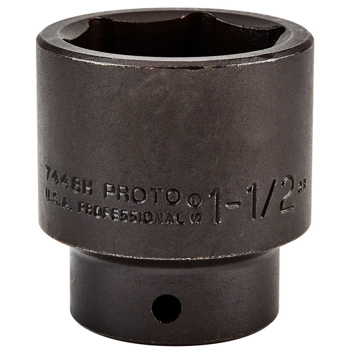 Proto J7448H 1/2" DRIVE IMPACT SOCKET 1-1/2" - 6 POINT