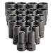 Proto J76121 1" Drive 6-Point Deep Impact Socket Set 3/4" to 2" (21 Piece)