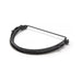 Pyramex HHABW Black ABS Hard Hat Face Shield Adapter - Fits Full Brim Hats