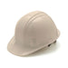 Pyramex HP14110 Cap Style Hard Hat 4 Point Snap Lock Suspension - White