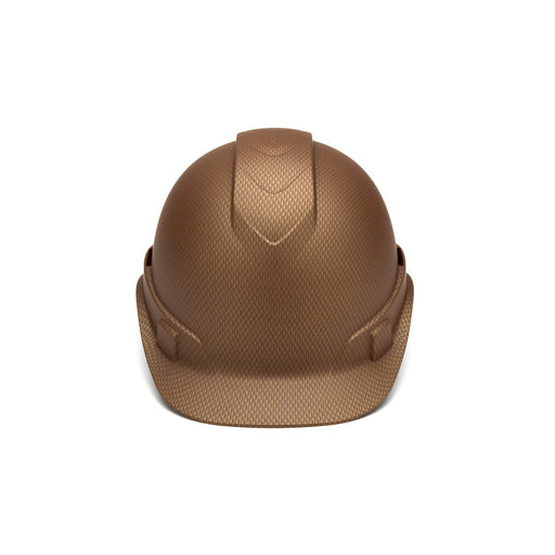 Pyramex HP44118 Ridgeline Copper Brown Cap Style Hard Hat, 4 Pt Ratchet - 2