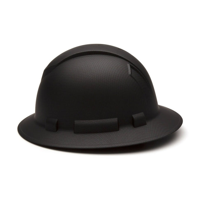 Pyramex HP54117 Ridgeline Graphite Full Brim Hard Hat, 4 Pt Ratchet - 3