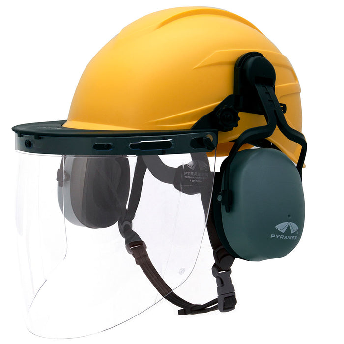 Pyramex HP76130 Ridgeline XR7 Hard Hat Helmet Yellow - 7