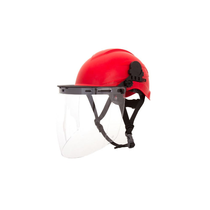 Pyramex HP76120 Ridgeline XR7 Hard Hat Helmet 6-Point Ratchet - Red - 5