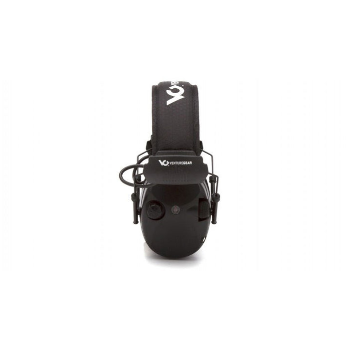 Pyramex VGPME20 Venture Gear - Black Electronic Earmuff With Black Headband - 3