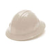 Pyramex HP24110 Full Brim Hard Hat 4 Point Ratchet Suspension - White