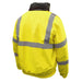 Radians SJ11Q-3ZGS-2X 2X Class 3 Quilted Bomber Jacket - Green - 2