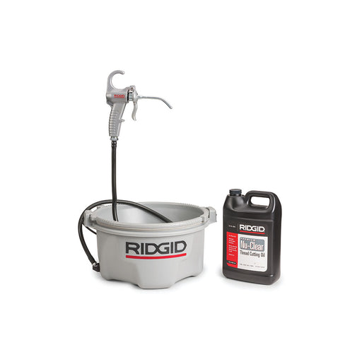 RIDGID 10883 Oiler with 1 Gallon Nu-Clear Thread Cutting Oil