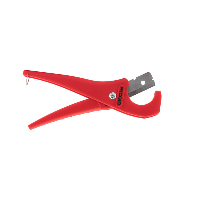 RIDGID 23488 PC-1250 Scissor Style Single Stroke Plastic Pipe and Tubing Cutter, 1/8" to 1-5/8" - 2