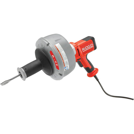 RIDGID 36008 K-45Af-7 Drain Cleaning Machine With Slide Action Chuck And Autofeed