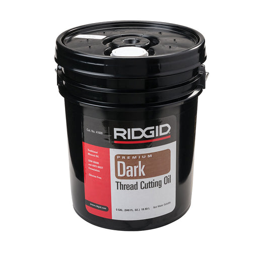 RIDGID 41600 Low Odor Anti-Misting Dark Threading Oil, 5 Gallon - 2