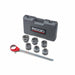 RIDGID 55207 Threader, 12-R 1/2" - 2 " NPT Exposed Ratchet Threader Set for Plastic Coated Pipe