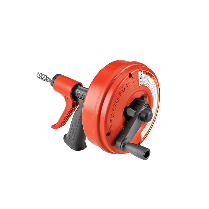 RIDGID 57043 POWER SPIN+ Drain Cleaner with AUTOFEED - 8