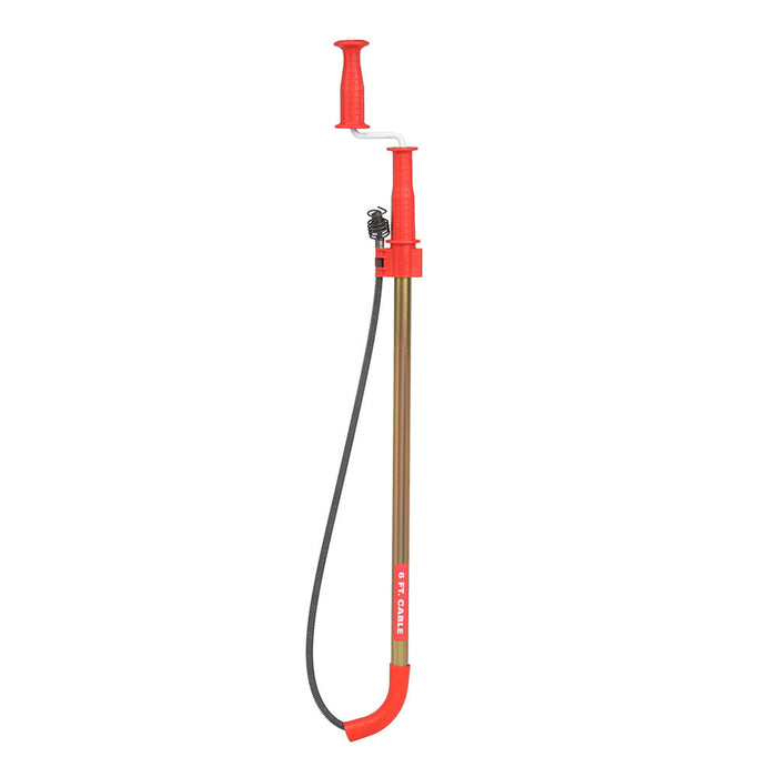 RIDGID 59802 K-6 DH 6 Foot Toilet Auger with Drop Head - 3