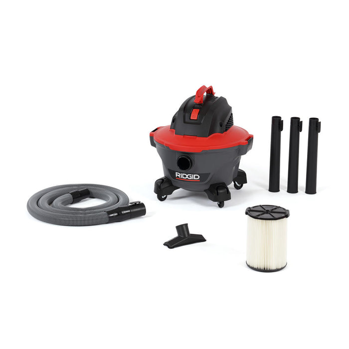 RIDGID 62698 6 Gallon Wet/Dry Vac, Rt0600, Red - 2