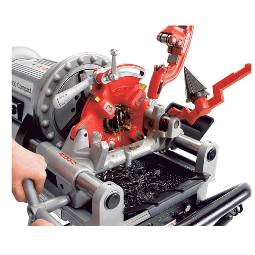 RIDGID 75602 52 RPM 300 Compact Pipe Threading Machine w/ 250 stand - 2