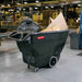Rubbermaid FG101100BLA Structural Foam Tilt Truck, Utility Duty, 3/4 Cubic Yard, 600 lb Capacity - 3