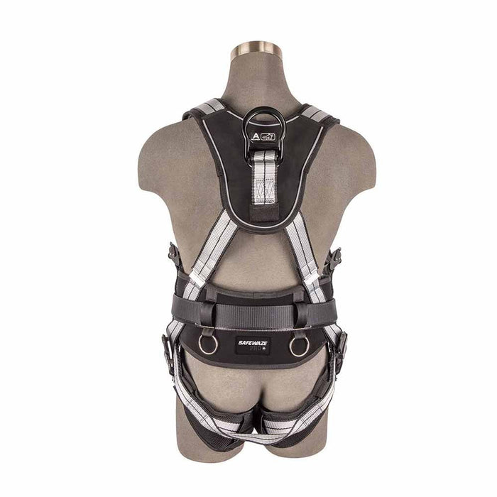 Safewaze 020-1191 PRO+ Slate Construction Harness: Alu 3D, Alu QC Chest, TB Legs (L) - 2