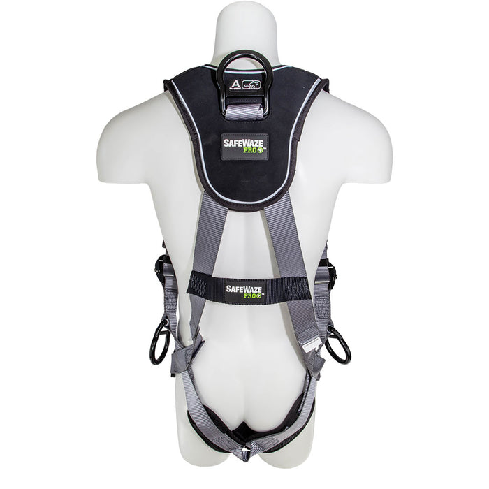 Safewaze SW-6211-M/L (PCS) Full Body Harness Med/Lg W 3 D-Rings, Lanyard Rings & Sub Pelvic Cover - 3