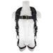 Safewaze SW99281-HW Heavyweight Harness With Grommet Leg Straps - 3XL - 4XL 3 D Ring