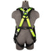 Safewaze FS185-2X PRO Full Body Harness: 1D, MB Chest, TB Legs, 2X - 2