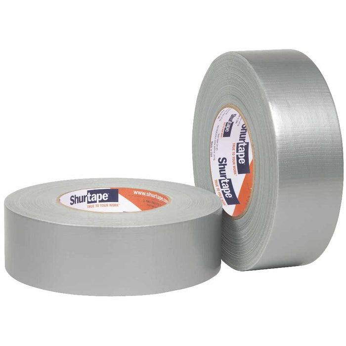 Shurtape 203257 PC 618 Performance 3" Cloth Duct Tape, Silver, 72mm x 55m