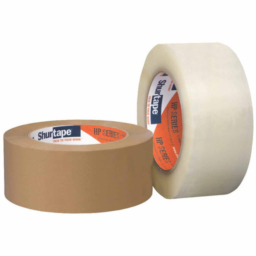 Shurtape 207845 HP 400 Hot Melt 3" Packaging Tape, Clear, 72mm x 100m